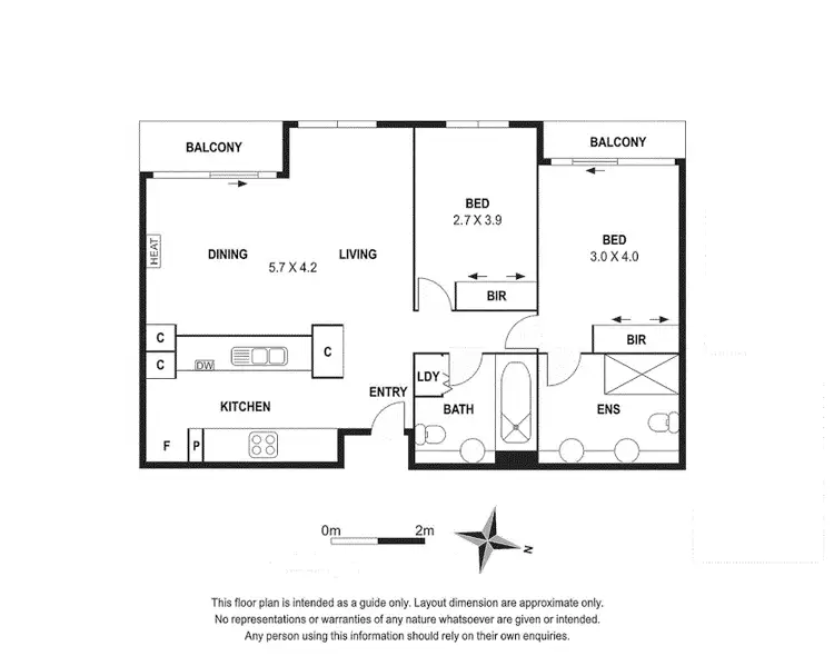 Floorplan of Homely apartment listing, 812/1 Bouverie Street, Carlton VIC 3053