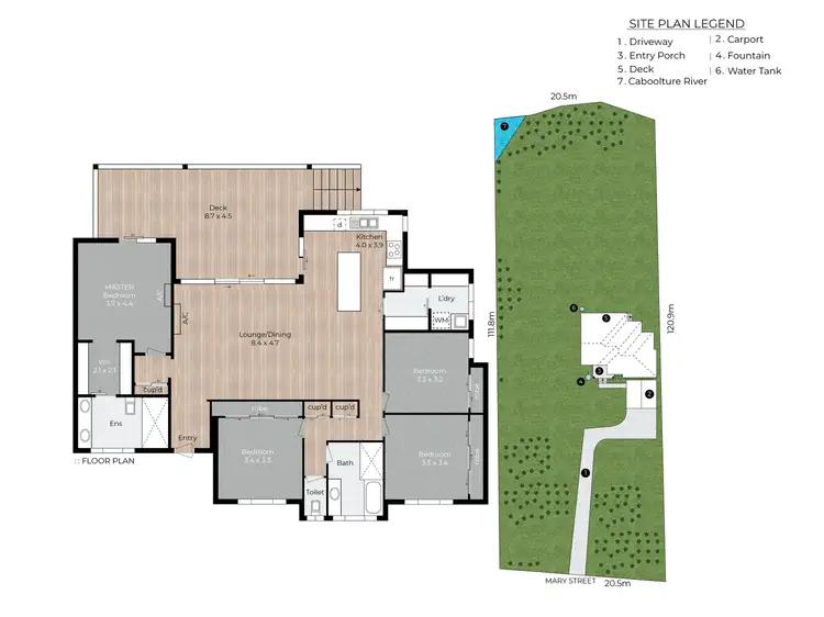 Floorplan of Homely house listing, 6 Mary Street, Caboolture QLD 4510
