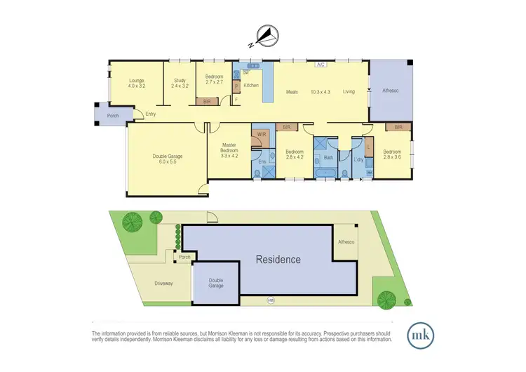 Floorplan of Homely house listing, 18 Sandover Street, Doreen VIC 3754
