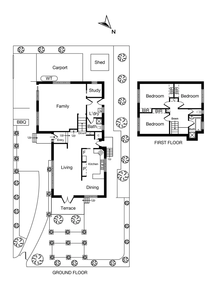 Floorplan of Homely house listing, 50 Nepean Highway, Brighton VIC 3186