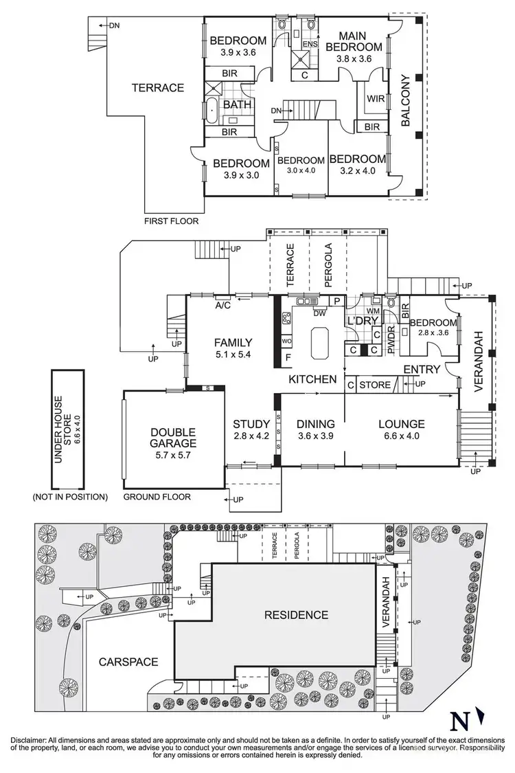 Floorplan of Homely house listing, 8 Jilpanger Road, Donvale VIC 3111