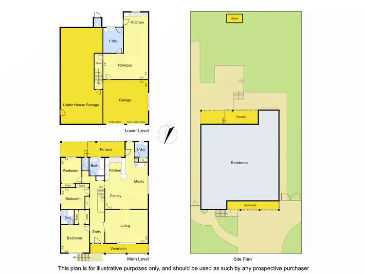 Floorplan of Homely house listing, 12 Tindal Court, Greensborough VIC 3088