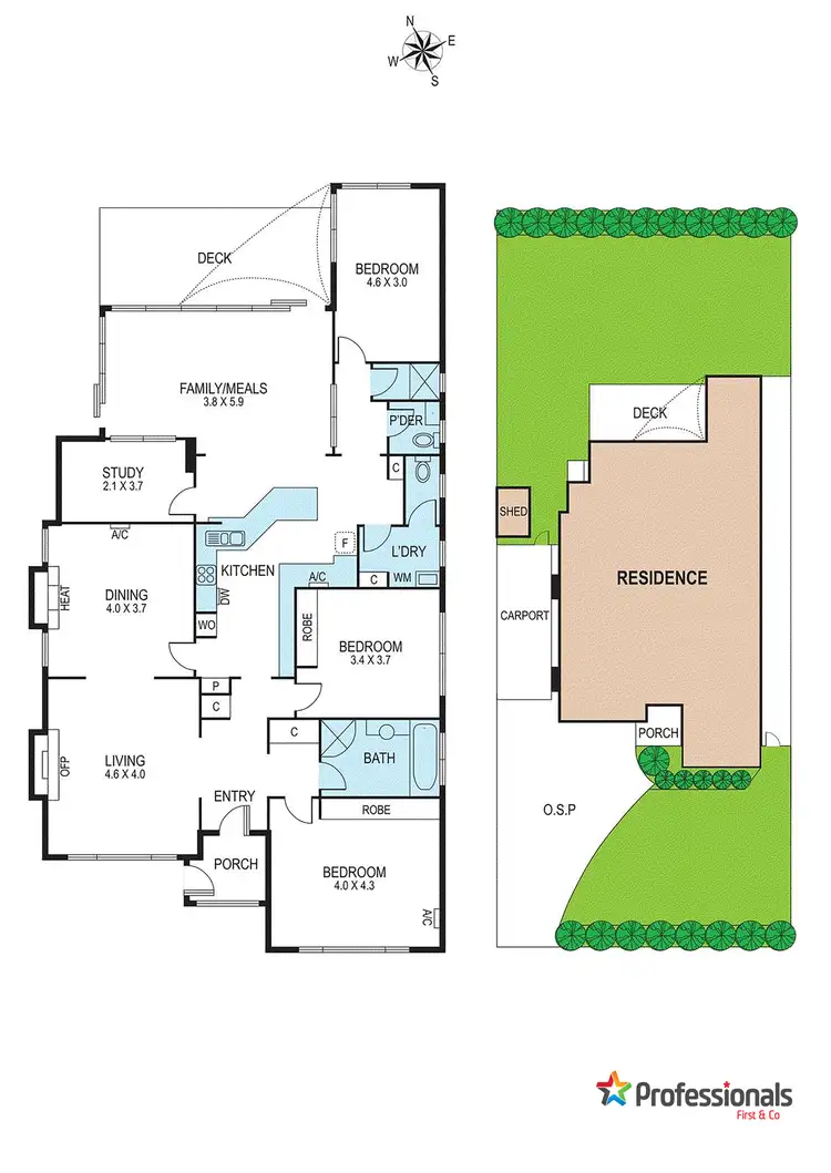 Floorplan of Homely house listing, 635 North Road, Ormond VIC 3204