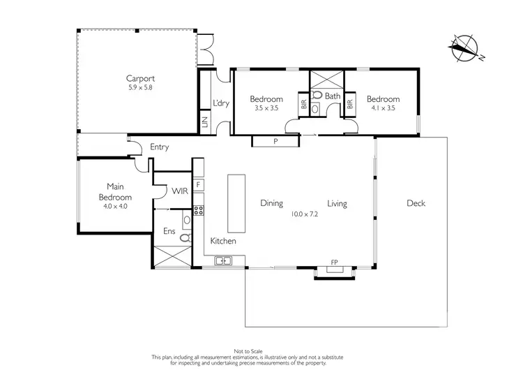 Floorplan of Homely house listing, 38 Fauconshawe Street, Balnarring Beach VIC 3926