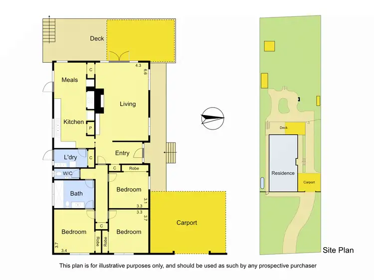 Floorplan of Homely house listing, 59 Warringah Crescent, Eltham North VIC 3095