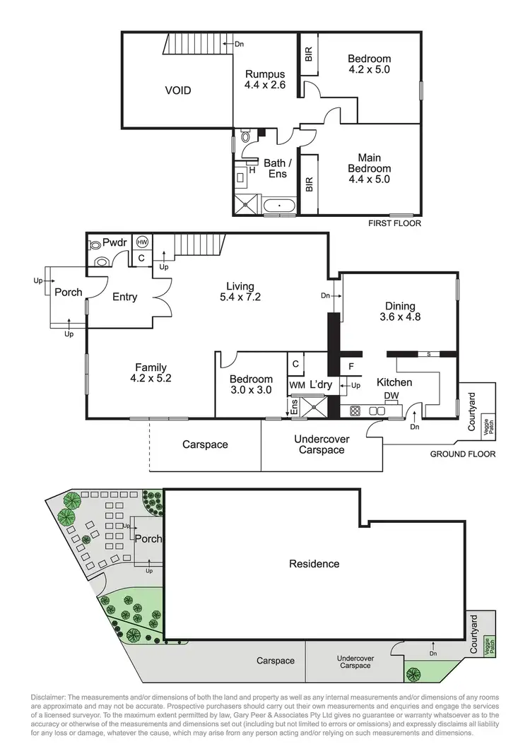 Floorplan of Homely townhouse listing, 5/6-8 Derby Crescent, Caulfield East VIC 3145