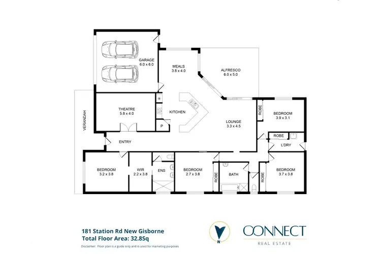 Floorplan of Homely house listing, 181 Station Road, New Gisborne VIC 3438