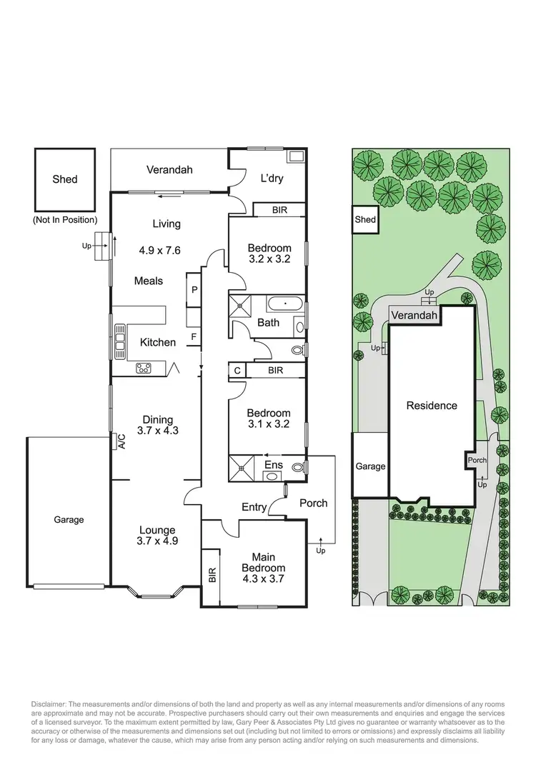Floorplan of Homely house listing, 230 Booran Road, Ormond VIC 3204