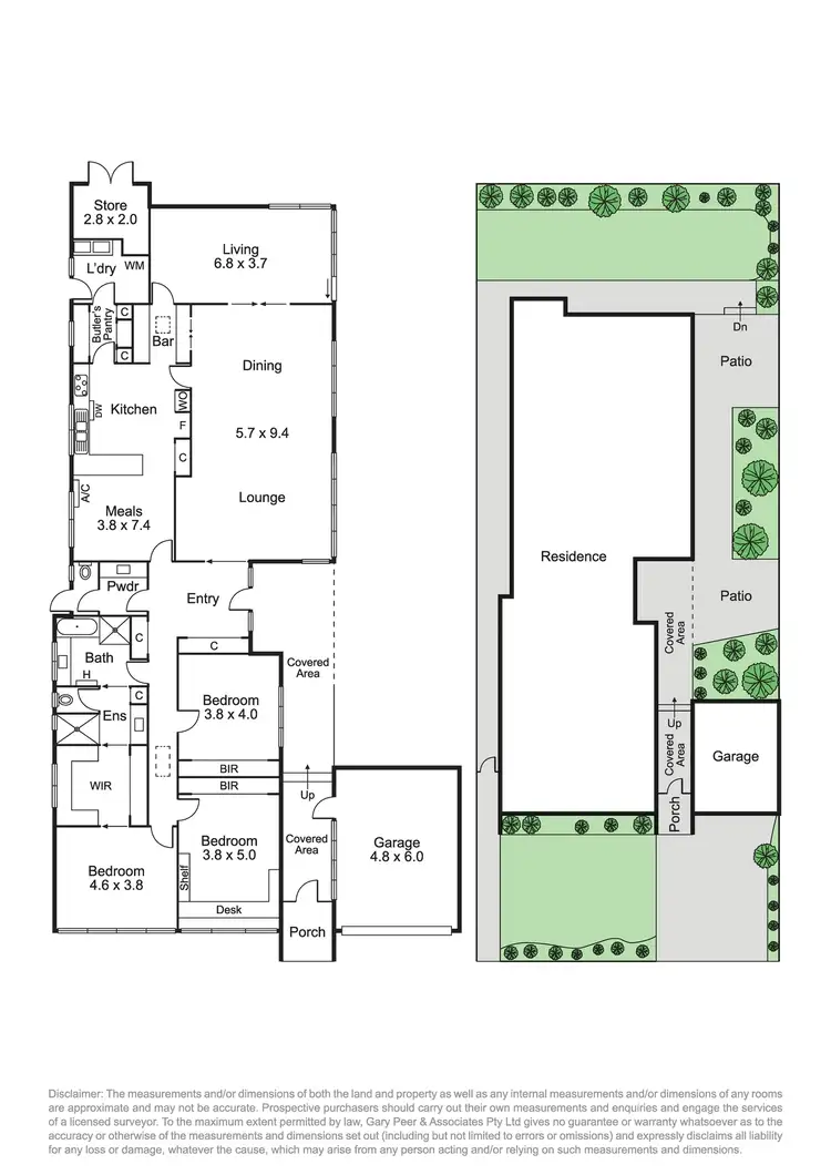 Floorplan of Homely house listing, 13 Garrell Street, Caulfield North VIC 3161