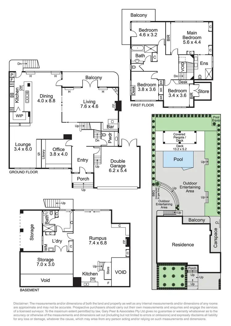 Floorplan of Homely house listing, 15 Findon Avenue, Caulfield North VIC 3161