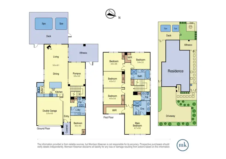 Floorplan of Homely house listing, 25 Moonstone Street, Doreen VIC 3754