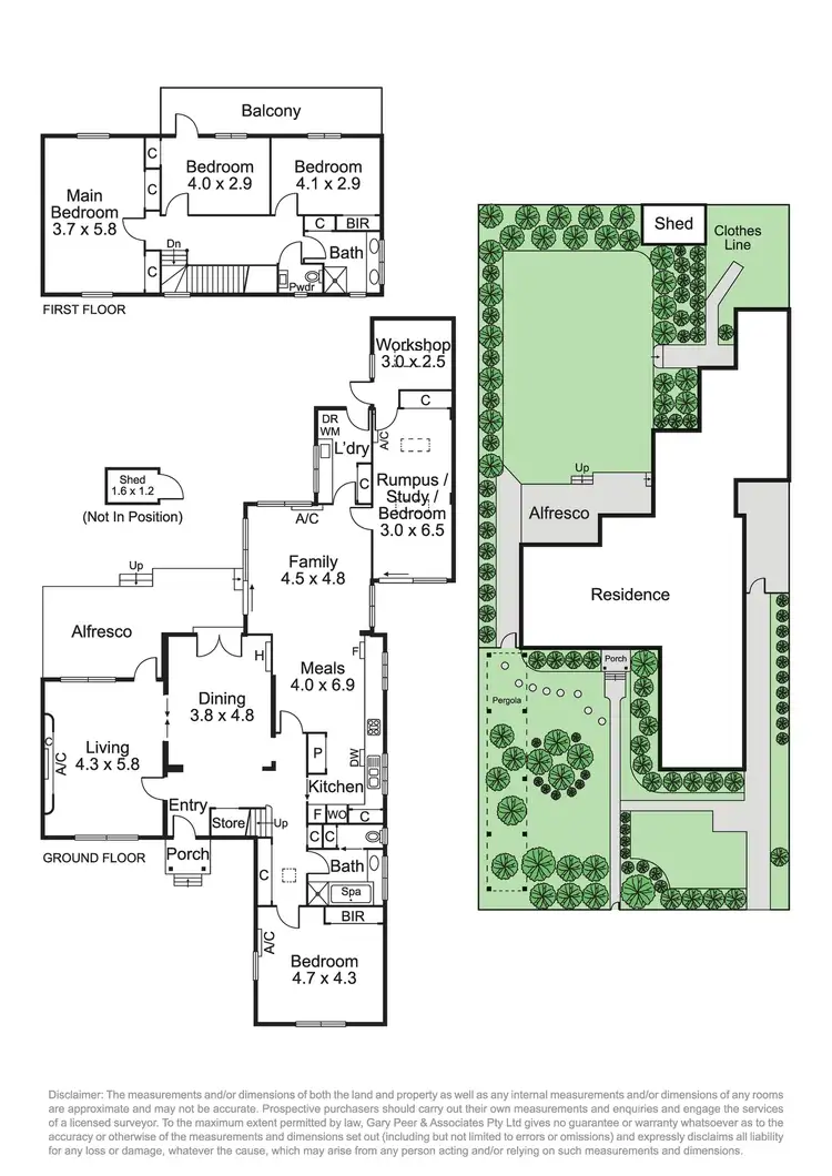 Floorplan of Homely house listing, 1 Cantala Avenue, Caulfield North VIC 3161