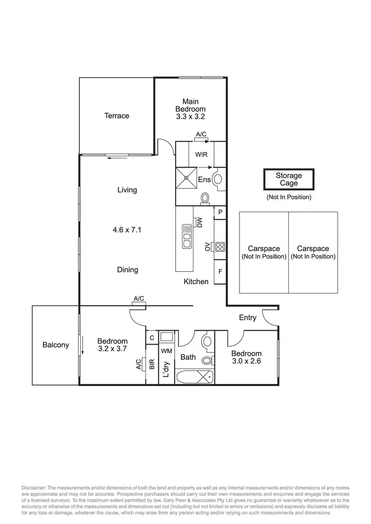 Floorplan of Homely apartment listing, 138/115 Neerim Road, Glen Huntly VIC 3163