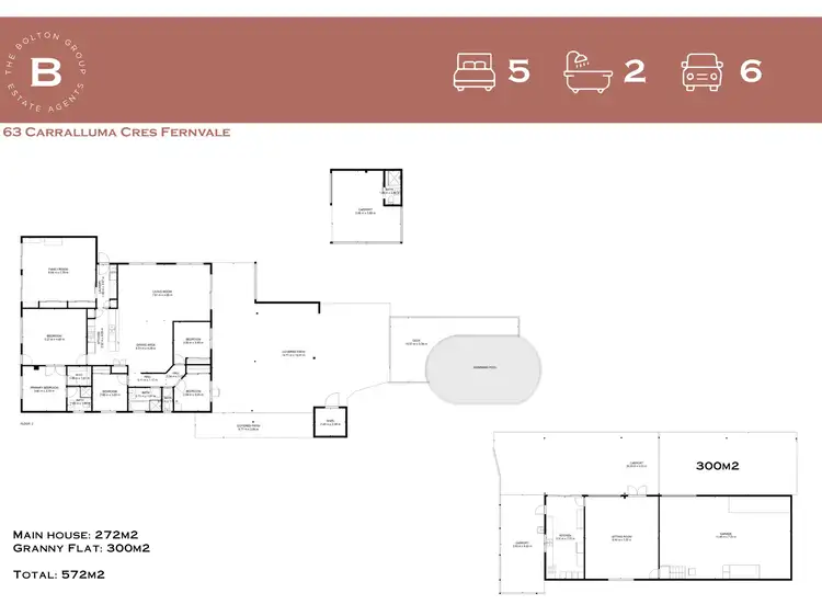 Floorplan of Homely house listing, 63 Carralluma Crescent, Fernvale QLD 4306