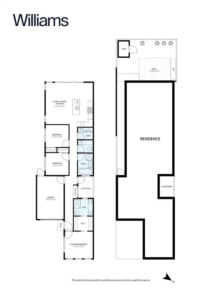 Floorplan of Homely townhouse listing, 15 Ronald Avenue, Altona North VIC 3025