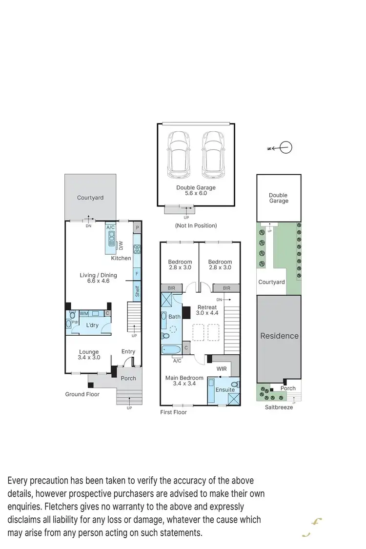 Floorplan of Homely house listing, 11 Saltbreeze Circuit, Clyde VIC 3978