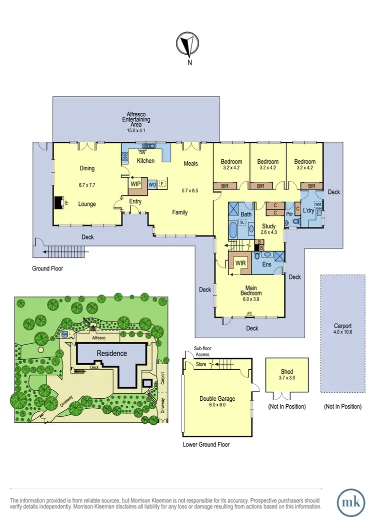 Floorplan of Homely house listing, 9 Linnet Avenue, Hurstbridge VIC 3099