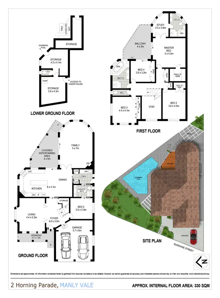 Floorplan of Homely house listing, 2 Horning Parade, Manly Vale NSW 2093