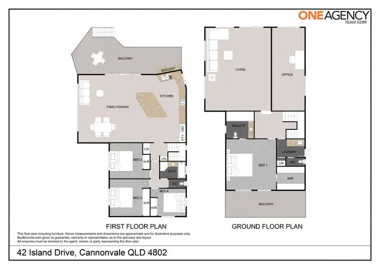 Floorplan of Homely house listing, 42 Island Drive, Cannonvale QLD 4802