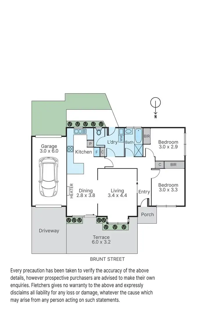 Floorplan of Homely unit listing, 8/18-20 BRUNT Street, Cranbourne VIC 3977