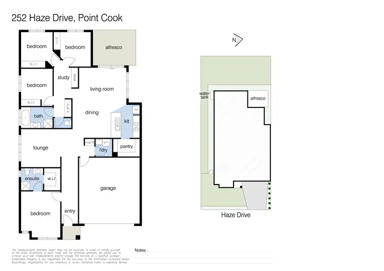 Floorplan of Homely house listing, 252 Haze Drive, Point Cook VIC 3030