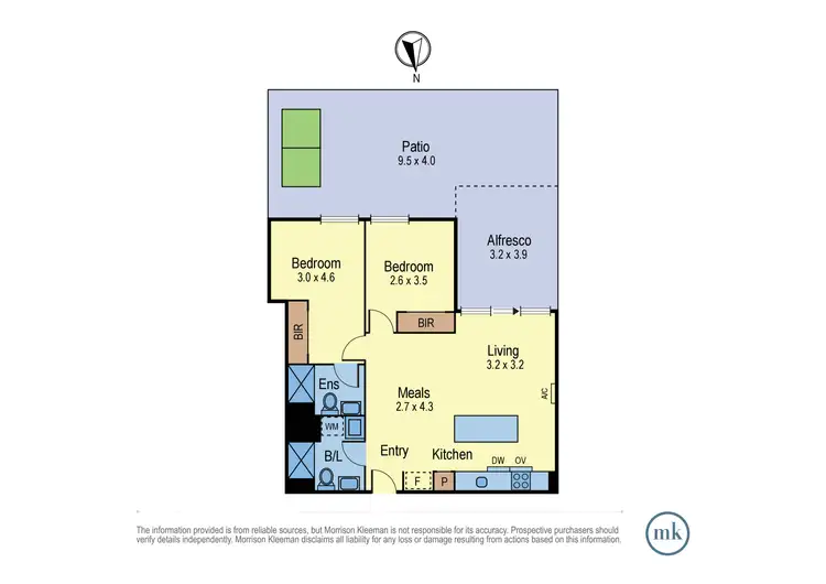 Floorplan of Homely unit listing, G06/31 Grimshaw Street, Greensborough VIC 3088