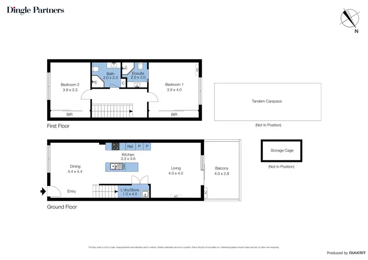 Floorplan of Homely townhouse listing, 4/443 Burke Road, Glen Iris VIC 3146