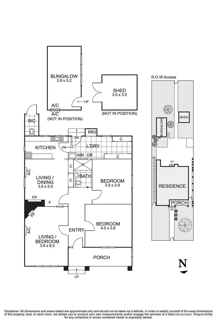 Floorplan of Homely house listing, 164 Separation Street, Northcote VIC 3070