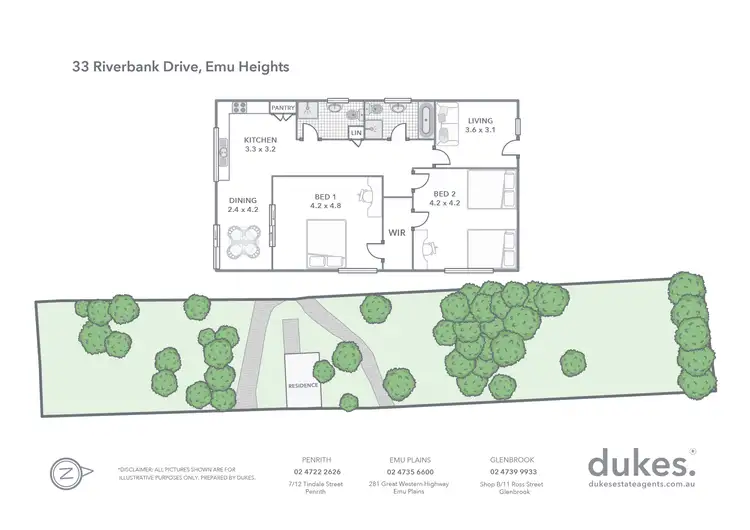 Floorplan of Homely house listing, 33 Riverbank Drive, Emu Heights NSW 2750