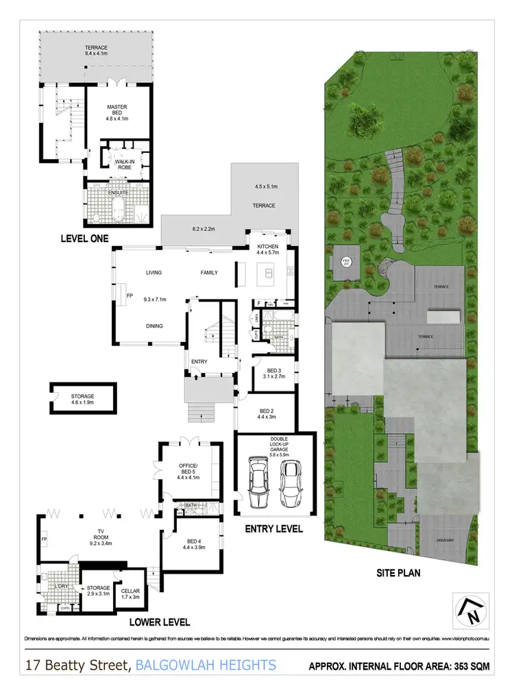 Floorplan of Homely house listing, 17 Beatty Street, Balgowlah Heights NSW 2093