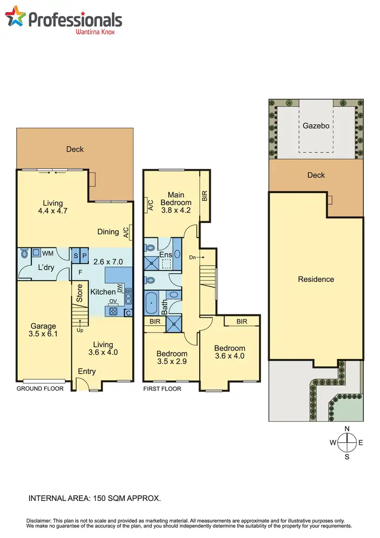 Floorplan of Homely house listing, 35 Joelson Avenue, Scoresby VIC 3179