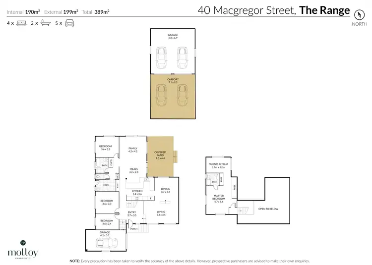 Floorplan of Homely house listing, 40 Macgregor Street, The Range QLD 4700