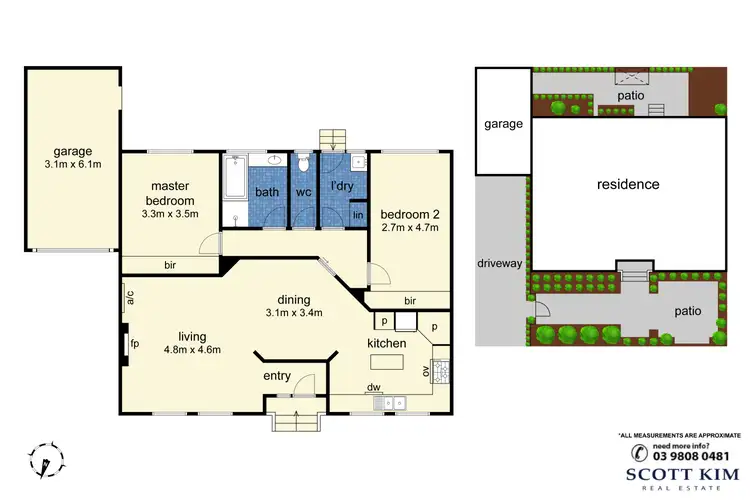 Floorplan of Homely unit listing, 28 McIntyre Street, Burwood VIC 3125