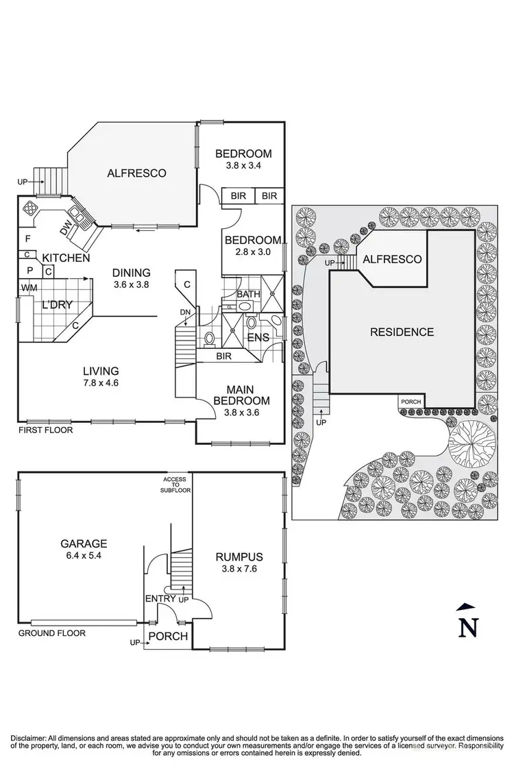 Floorplan of Homely house listing, 27 Fernside Avenue, Briar Hill VIC 3088
