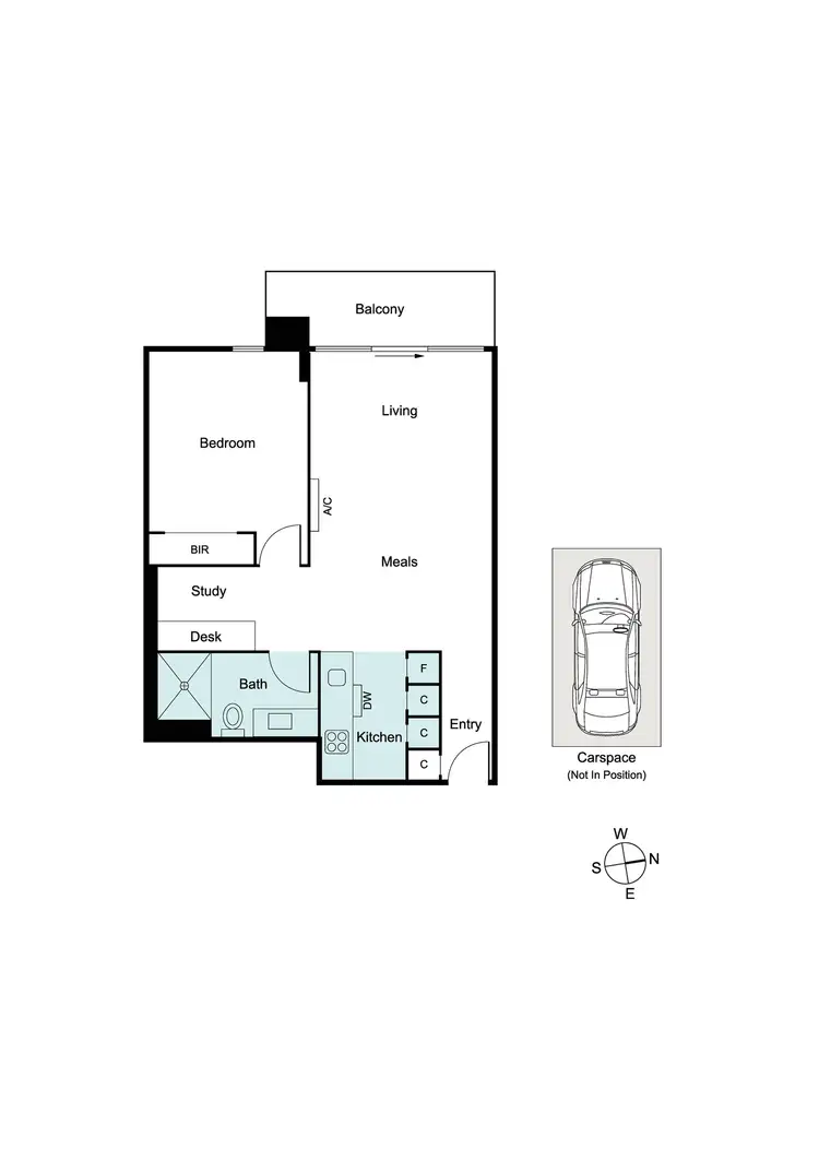 Floorplan of Homely apartment listing, 317/31 Grattan Street, Prahran VIC 3181