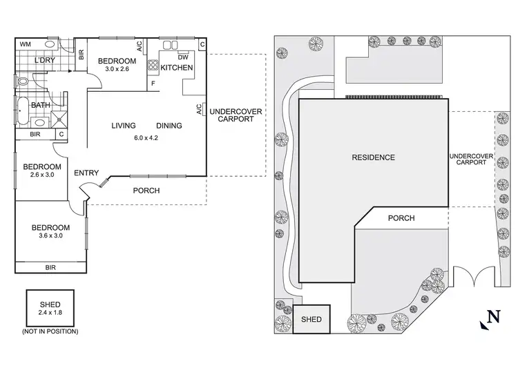 Floorplan of Homely unit listing, 2/34 Eulinga Avenue, Aspendale VIC 3195