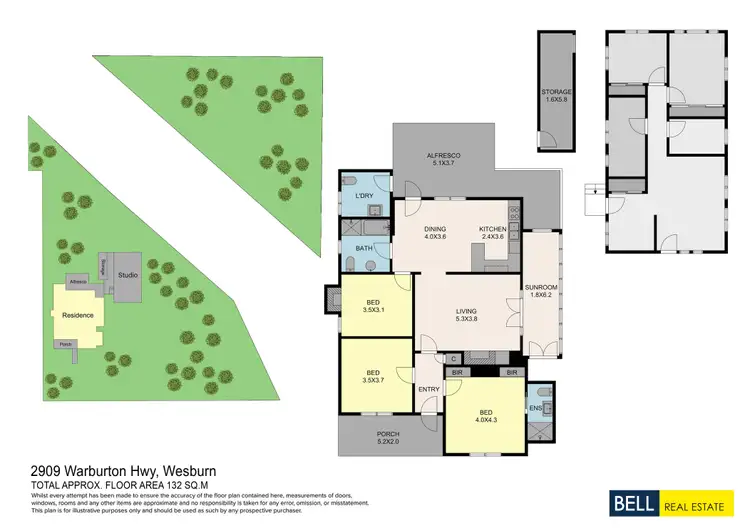 Floorplan of Homely house listing, 2909 Warburton Highway, Wesburn VIC 3799