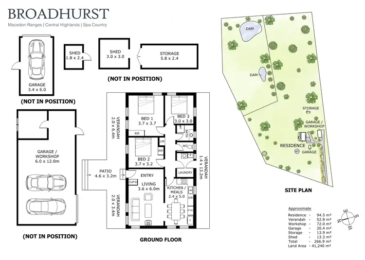 Floorplan of Homely house listing, 267 Old Drummond Road, Taradale VIC 3447