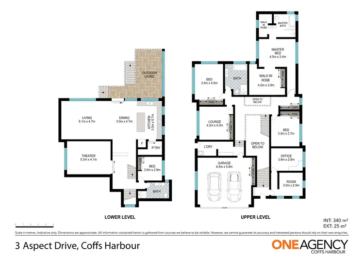 Floorplan of Homely house listing, 3 Aspect Drive, Coffs Harbour NSW 2450