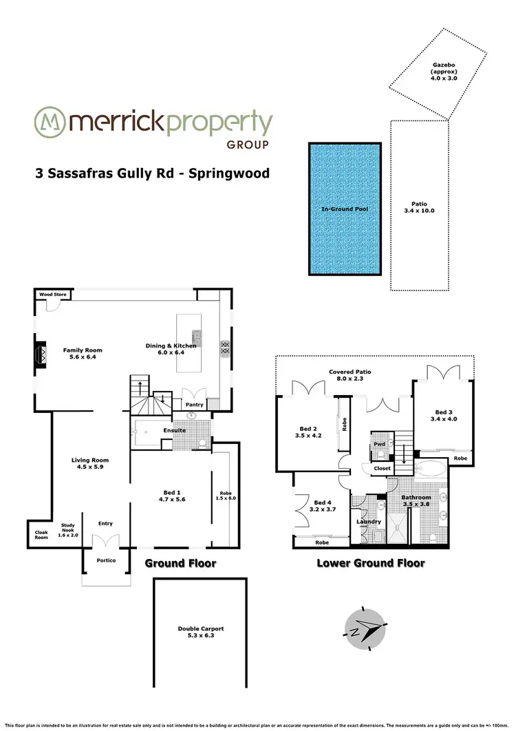 Floorplan of Homely house listing, 3 Sassafras Gully Road, Springwood NSW 2777