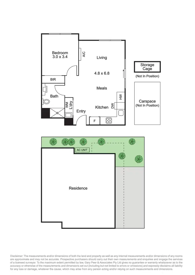 Floorplan of Homely apartment listing, 1/4A Lansdowne Road, St Kilda East VIC 3183