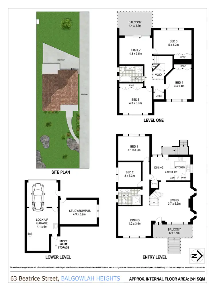 Floorplan of Homely house listing, 63 Beatrice Street, Balgowlah Heights NSW 2093