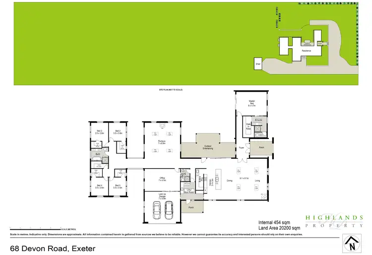 Floorplan of Homely house listing, 68 Devon Road, Exeter NSW 2579