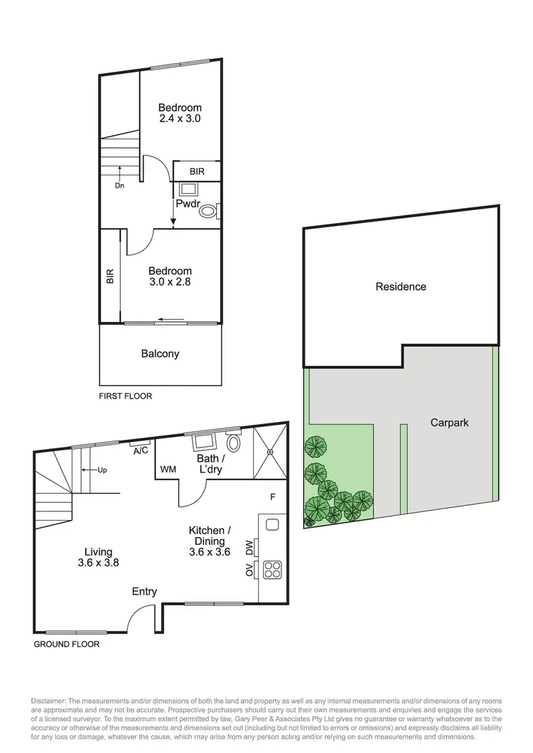 Floorplan of Homely unit listing, 19/1656 Dandenong Road, Oakleigh East VIC 3166