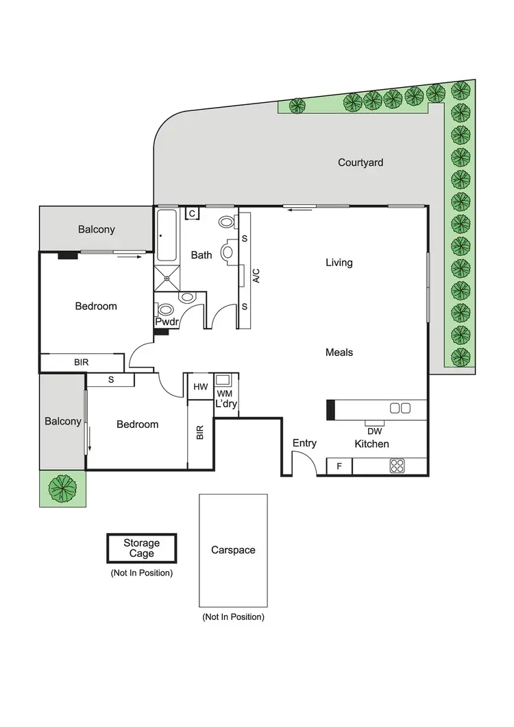Floorplan of Homely apartment listing, 1/115a Williams Road, Prahran VIC 3181
