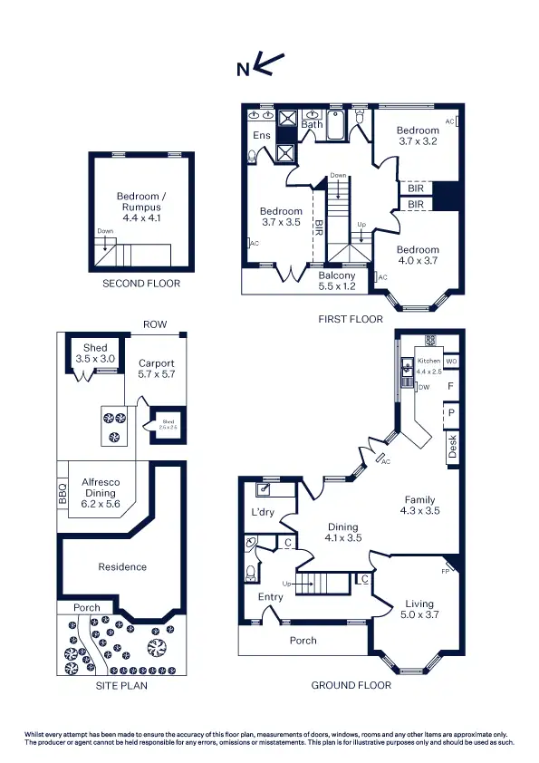 Floorplan of Homely house listing, 37 Smith Avenue, Williamstown VIC 3016