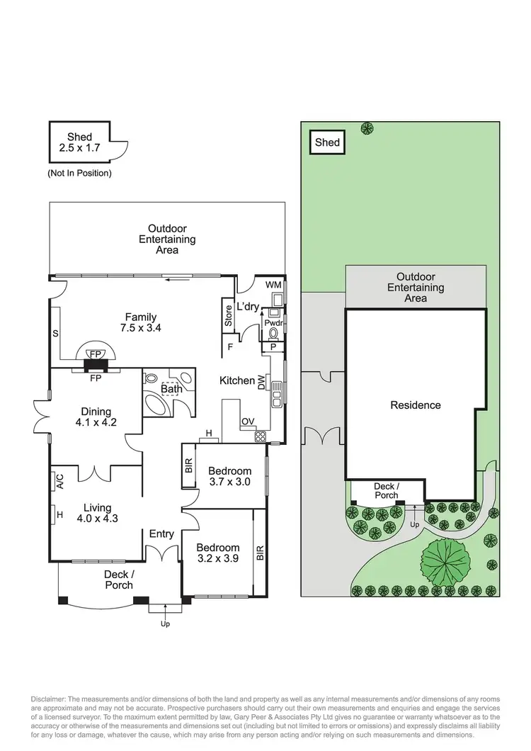 Floorplan of Homely house listing, 75 Morgan Street, Carnegie VIC 3163