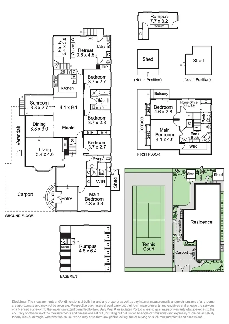 Floorplan of Homely house listing, 4 Longstaff Street, Carnegie VIC 3163