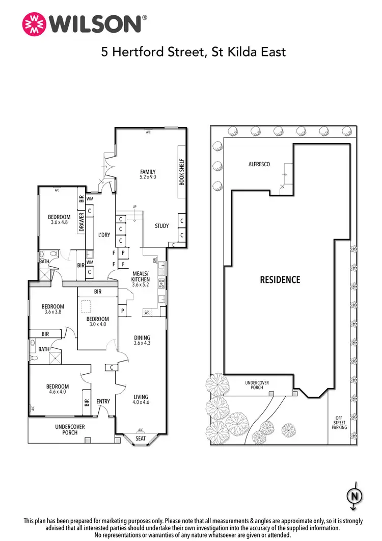 Floorplan of Homely house listing, 5 Hertford Street, St Kilda East VIC 3183