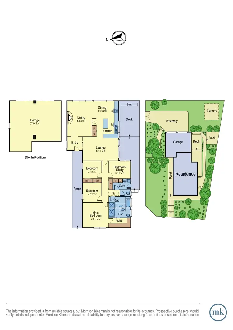 Floorplan of Homely house listing, 40 Yaralla Crescent, St Helena VIC 3088